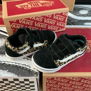 Vans old school. Leopard black/True white